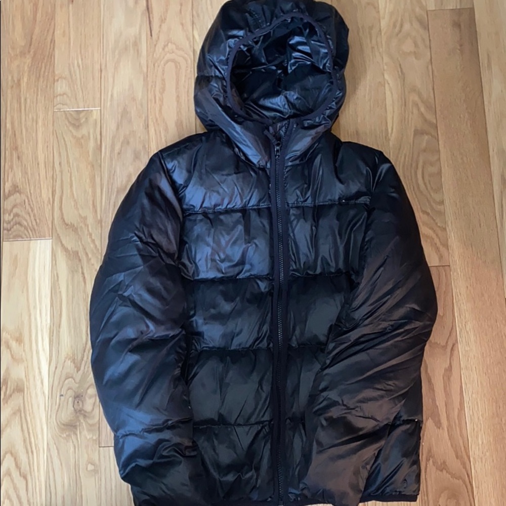 Crewcuts Black Marshmallow Puffer Jacket